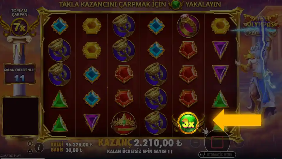 Dede Oyunu çarpanı